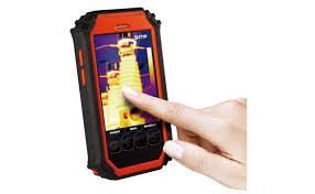 Tablet met geïntegreerde Thermische Camera model PK160