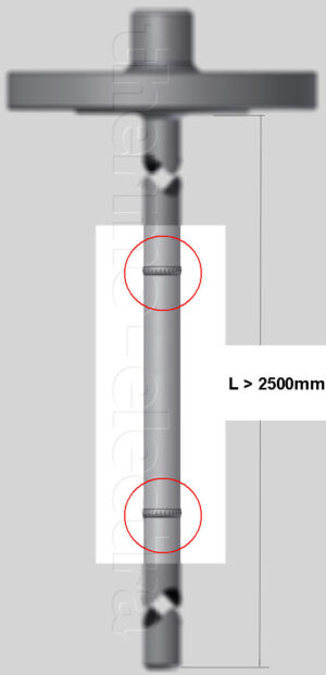 FT 3085 Built-Up Thermowells - Length L >1200mm