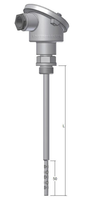 CA 1009 Snelle reactietijd gas en lucht thermokoppel