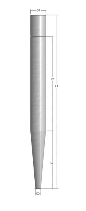 DD 3050S Weld-in thermowell according to DIN43772 Form 4S