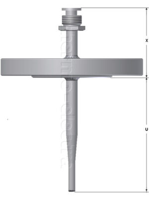 FB 3160 Flanged protection tube according to DIN43772