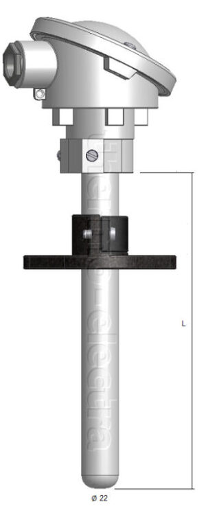 HT 4020 High temperature thermocouple up to 1300°C