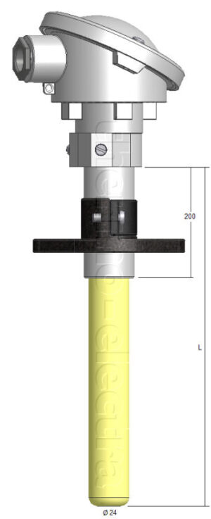 HT 4060 High temperature thermocouple up to 1800°C